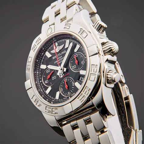 breitling watch keeps stopping|breitling chronomat 41 automatic watch.